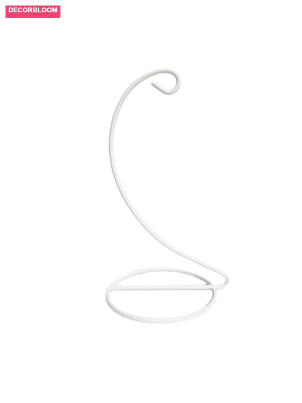 Iron Ornament Display Stand Hanging Hook Rack for Terrarium Decor